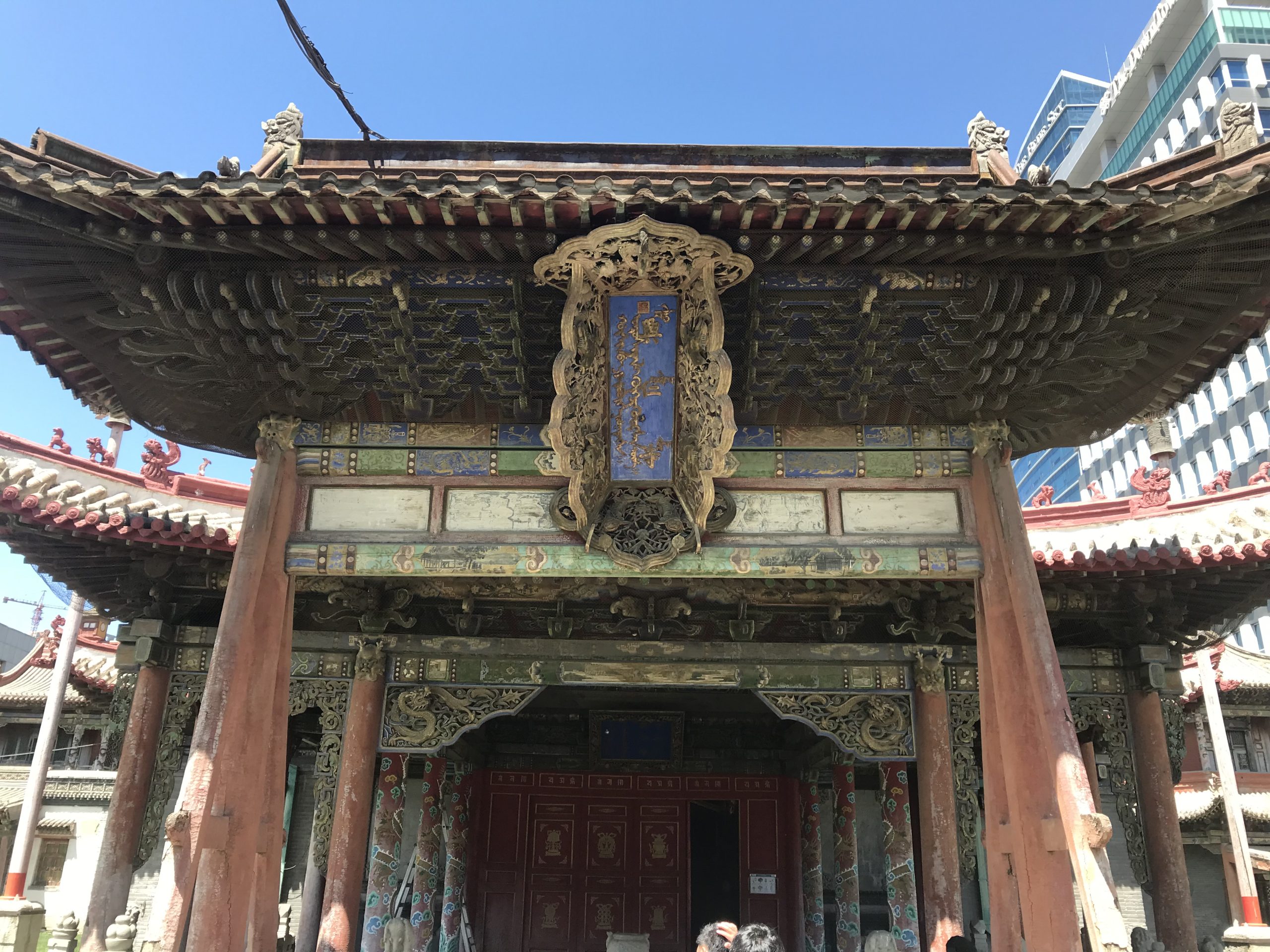 モンゴルの寺院